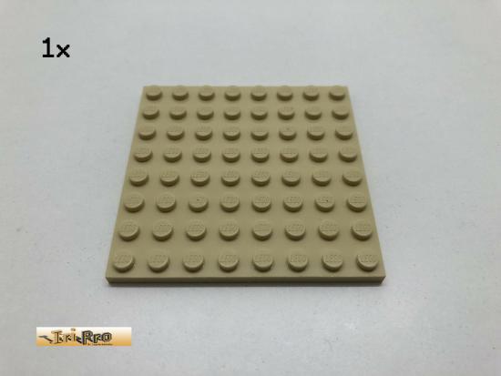 LEGO 1Stk 8x8 Platte Basic Brick Beige, Tan 41539 bq