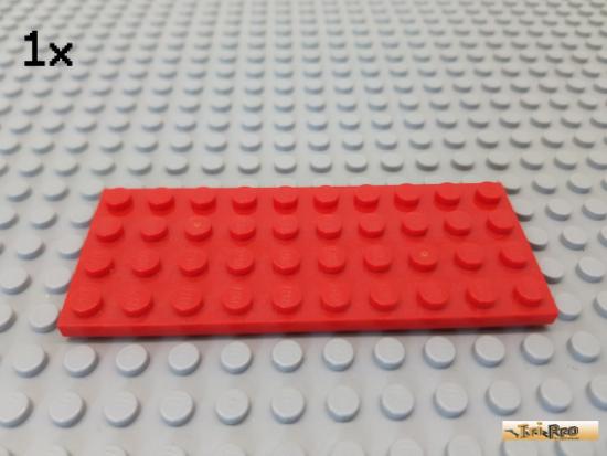 LEGO 1Stk Platte Basic 4x10 rot 3030