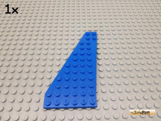 LEGO 1Stk Keil / Flgelplatte 7x12 links blau 3585