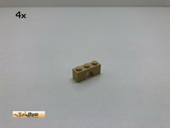 LEGO 4Stk 1x3x1 Bogen- Brckensteine Basic Brick Beige, Tan  11