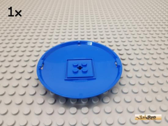 LEGO 1Stk X-Pod Deckel / Scheibe 9x9x1 1/3 blau 47676