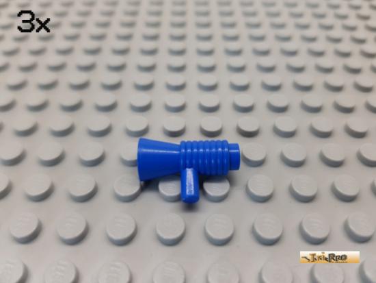 LEGO 3Stk Lautsprecher / Megafon blau 4349