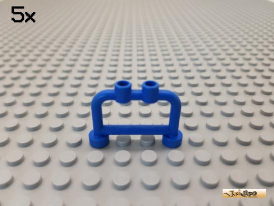 LEGO 5Stk Zaun / Absperrung 1x4x2 blau 4083