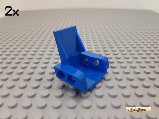 LEGO 2Stk Technic Stuhl / Sitz 3x2 blau 2717