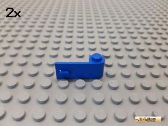 LEGO 2Stk Tr / Autotr rechts 1x3 blau 3821