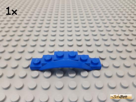 LEGO 1Stk Kotflgel / Platte 1x6x1 blau 62361