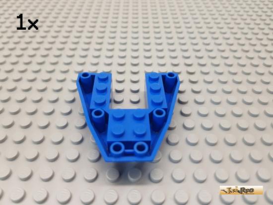 LEGO 1Stk Keilstein / Bug / Rumpf 6x6x1 blau 2626