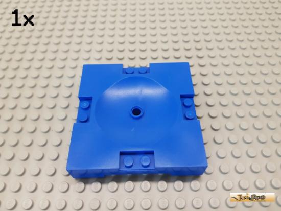 LEGO 1Stk Grundplatte / Baseball 8x8 blau 30492