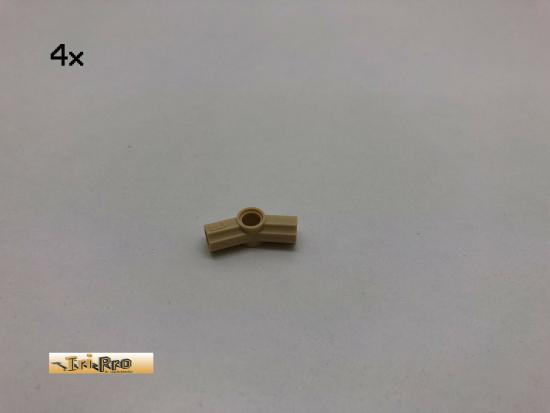 LEGO 4Stk Technic Achs Pin Verbinder No. 3 Brick Beige, Tan 32016 50