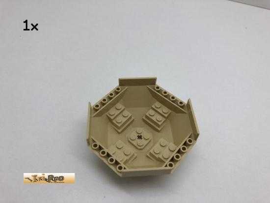 LEGO 1Stk Cockpit Kuppel Brick Beige, 2618 aus dem Set 7415 5988 2618