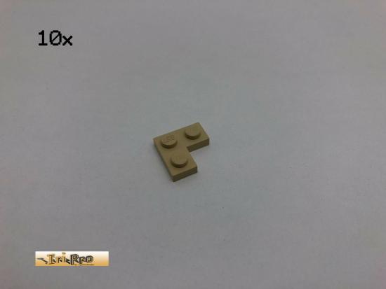 LEGO 10Stk 2x2 Eckplatte Beige, Tan 2420 131