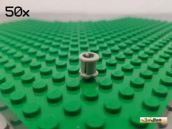 LEGO 50Stk Technic Stopper / Verbinder alt-hellgrau 3713