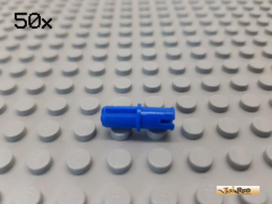 LEGO 50Stk Technic Kreuz Pin Verbinder Blau 3749