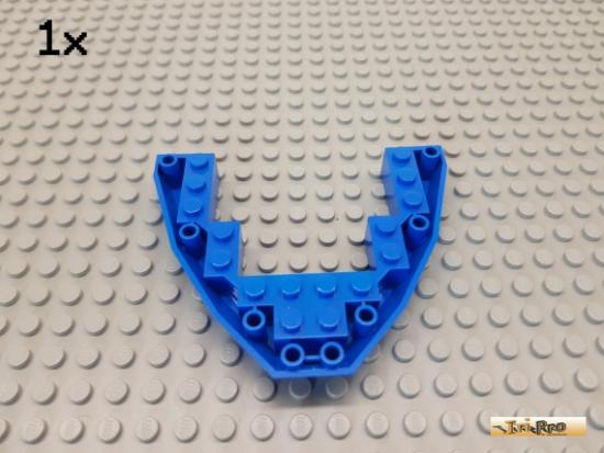 LEGO 1Stk Keil / Flgelstein / Rumpf 8x10x1 blau 2622