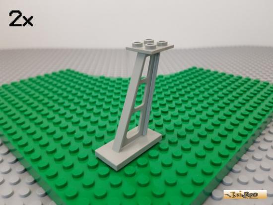 LEGO 2Stk Sttze / Trger 2x4x5 alt-hellgrau 4476