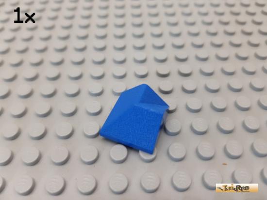 LEGO 1Stk Dachstein / Firststein / Inneneck 2x2 45 blau 962