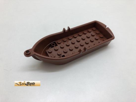 Lego Beiboot Reddish brown  7018