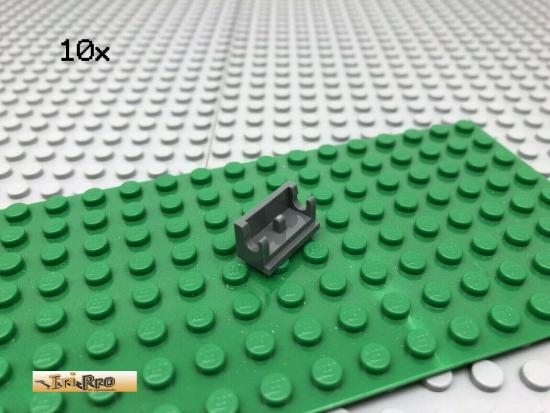 LEGO 10Stk 1x2 Gelenkbasis Scharnier Unterteil Dunkel Grau, Dark Gray 3937