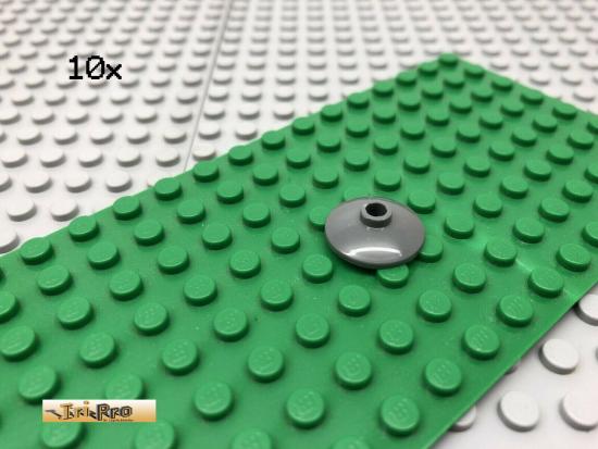 LEGO 10Stk 2x2 Radar Satschssel Rund Dunkel Grau,Dark Gray 4740