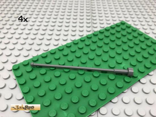 LEGO 4Stk 1x1 Antenne Stab Stange Dunkel Grau,Dark Gray 2569