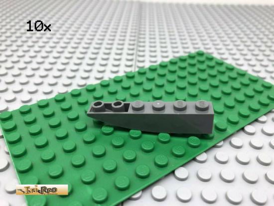 LEGO 10Stk 1x6 Basic Bogenstein Negativ Dunkel Grau,Dark Gray 42023