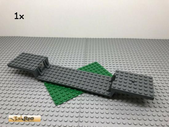 LEGO 1Stk 6x34 Grundplatte Eisenbahn Zug Waggon Dunkel Grau, Dark Gray 2972