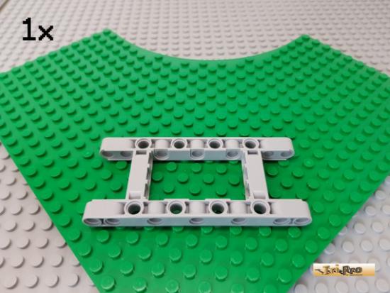 LEGO 1Stk Technic Liftarm Rahmen 5x11 neu-hellgrau 64178