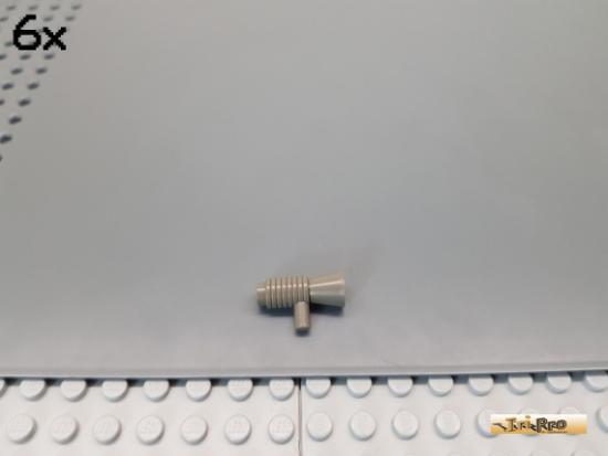 LEGO 6Stk Megafon / Waffe / Dse alt-dunkelgrau 4349