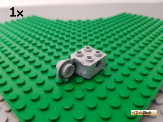 LEGO 1Stk Technic 2x2 modifiziert Rotation Gelenk neu-hellgrau 48171