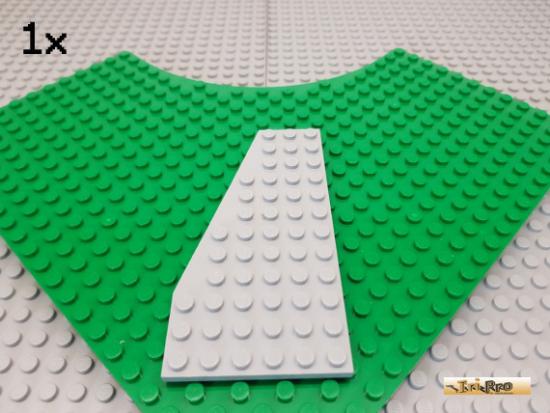 LEGO 1Stk Flgel / Keilplatte 12x6 links neu-hellgrau 30355