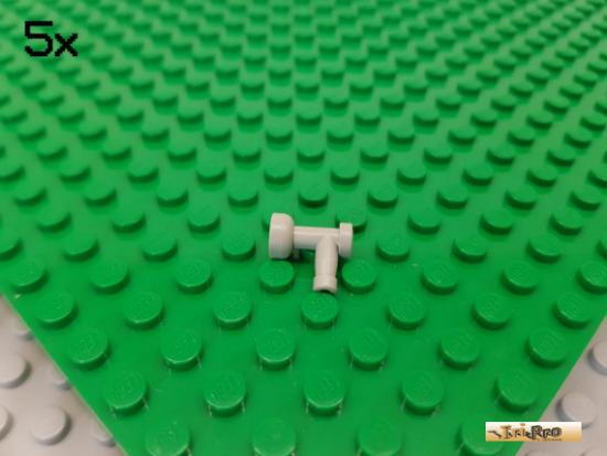 LEGO 5Stk Wasserhahn 1x1 / Zapfhahn alt-hellgrau 4599