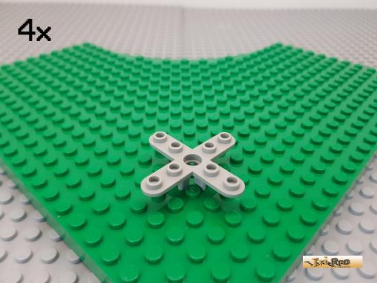 LEGO 4Stk Propeller / Rotor 4 Blatt alt-hellgrau 2479