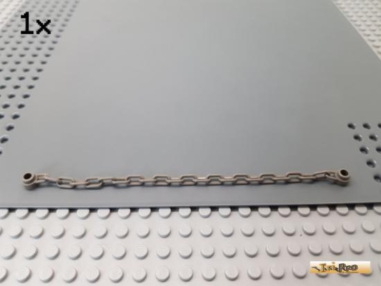 LEGO 1Stk Kette / Chain 21 Glieder 17 lang alt-dunkelgrau 30104