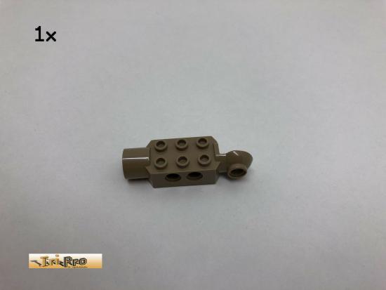 LEGO 1Stk Gelenk Rotation Brick Dunkelbeige, Dark Tan 47432 18