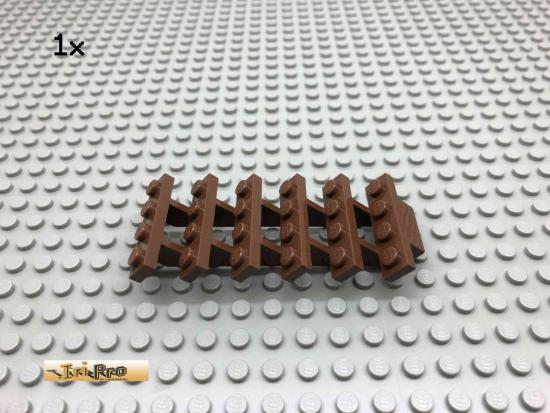 LEGO 1Stk 7x4x6 Treppe Leiter Stairs Stein Braun, Brown 30134 118