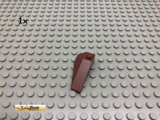 LEGO 1Stk Keilstein abgeschrgt  Brick Rotbraun, Reddish Brown 43711 57