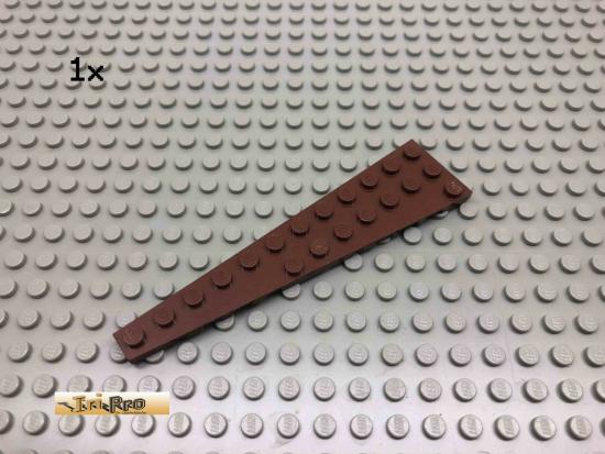 LEGO 1Stk 3x12 Platte Flgel Brick Rotbraun, Reddish Brown 47397 48