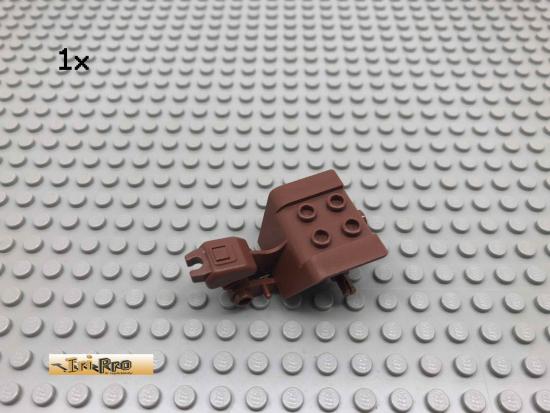 LEGO 1Stk Motorrad Gestell Brick Rotbraun, Reddish Brown 30187 41