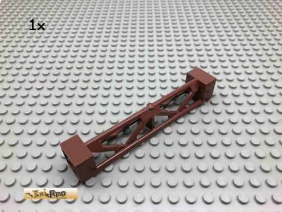 LEGO 1Stk 2x2x10 Sttze Sule Pfeiler Brick Rotbraun, Reddish Brown 58827 8