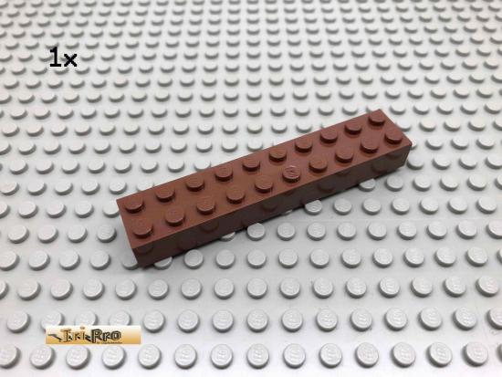 LEGO 1Stk 2x10 Basic Brick Rotbraun, Reddish Brown 3006 184