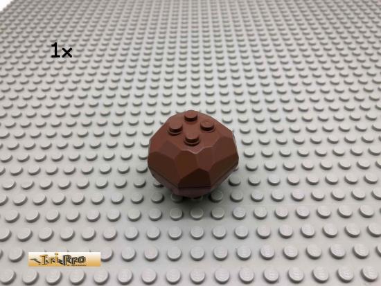 LEGO 1Stk Kanonenkugel Felsen Brick Rotbraun, Reddish Brown 30293 30294 186