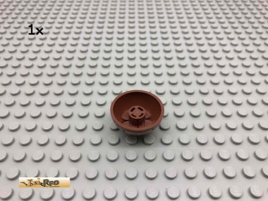 LEGO 1Stk Zylinder Hemisphere Brick Rotbraun, Reddish Brown 44359 182