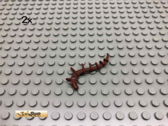 LEGO 2Stk Stachel Brick Rotbraun, Reddish Brown 55236 141