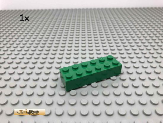 LEGO 1Stk 2x6 Basic Stein Grn, Green 2456 4