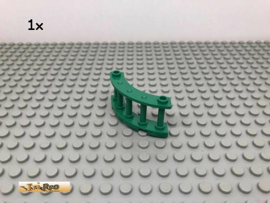 LEGO 1Stk 4x4x2 Zaun gebogen Grn, Green 30056 117