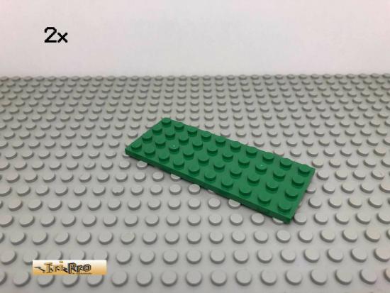 LEGO 2Stk 4x10 Platte Plate Basic Grn, Green 3030 224