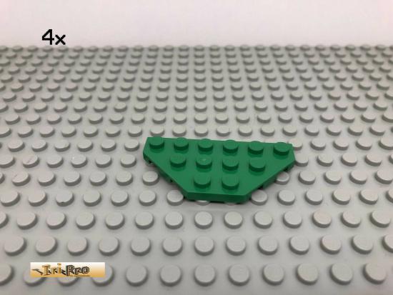 LEGO 4Stk 3x6 Platte Flgel Eck Grn, Green 2419 206