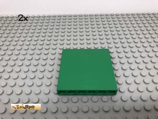 LEGO 2Stk 1x6x5 Panel Grn, Green 59349 200