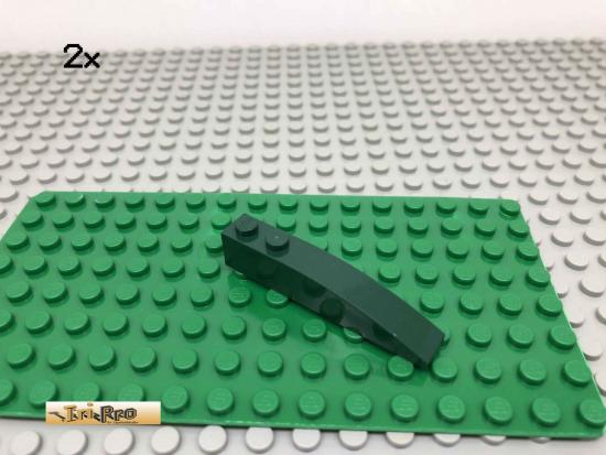 LEGO 2Stk 1x6 Dachstein Schrgstein Dunkelgrn, Dark Green 42022 59