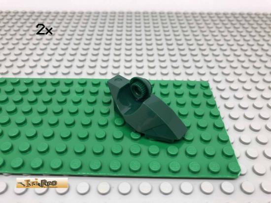 LEGO 2Stk Technic Bionicle Fu Gelenk Dunkelgrn, Dark Green 47430 43